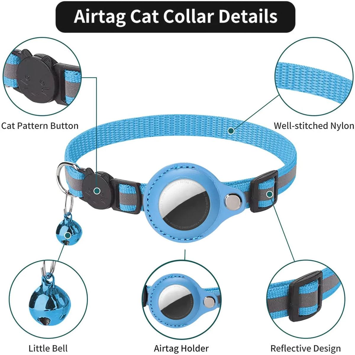 Collier Air Tag pour Chat 